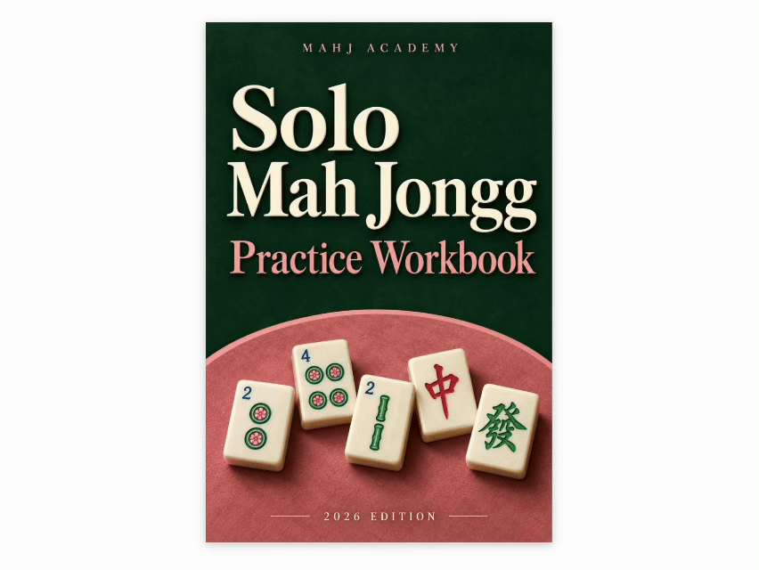 Solo Mah Jongg Practice Workbook